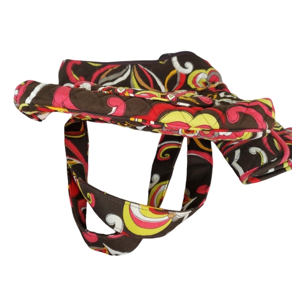 VERA BRADLEY PUCCINI QUILTED CROSSBODY BAG, TRIFOLD WALLET & PENCIL BAG SET '06 - Picture 7 of 16